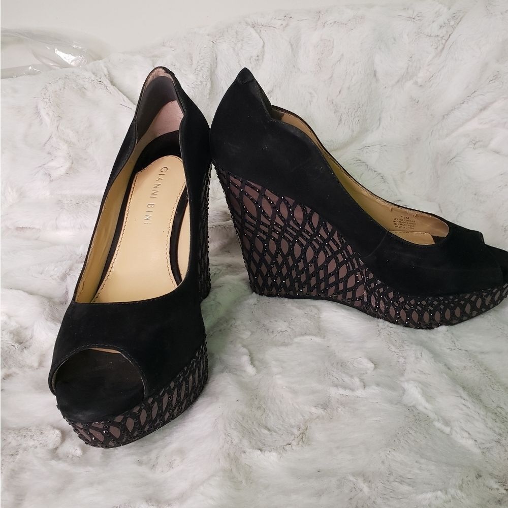Gianni Bini Wedges Strata002 Size 7.5